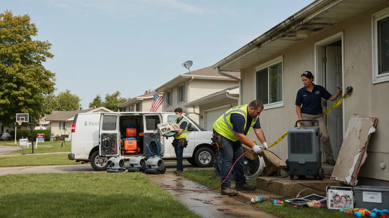 Water Damage Restoration in North Webster, IN near me